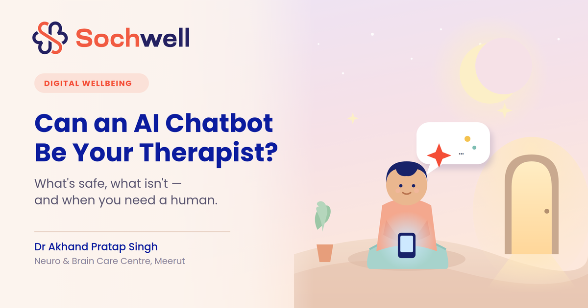 Cover image for Can an AI Chatbot Be Your Therapist? What's Safe, What Isn't